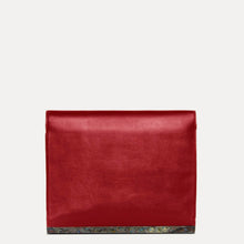 Load image into Gallery viewer, Alex Premium Leather Document Folder in Scarlet Red Color by Paul Adams