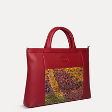 Load image into Gallery viewer, Rafa document case for men and women, available in Red only at pauladamsworld.com.