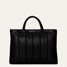 Load image into Gallery viewer, Metallic  Black Color Laura  Luxury Office Bag for Women by paul adams 