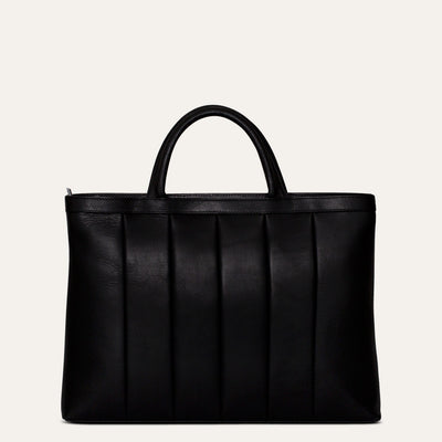 Metallic  Black Color Laura  Luxury Office Bag for Women by paul adams
