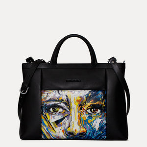 Laura Handpainted Original Art Document Case for women by Paul Adams 