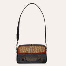 Load image into Gallery viewer, Sling Bag with soft Napa leather interiors in Red. Shop at Paul Adams world.