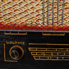 Load image into Gallery viewer, The Vintage Radio Sling Bag is a  tribute to music. Emerging out of Leather Pop Collection. Shop at Paul Adams World