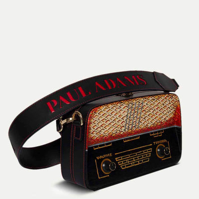Vintage Radio sling bag is Waterproof & UV Coated. Available at Paul Adams World