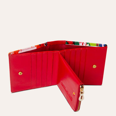 Amie Designer Wallet for Women Available in Scarlet Red and Royal Blue Color | Order Online at www.pauladams.com