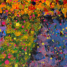Load image into Gallery viewer, Asul Wallet Designed in Original Hand Painted Abstraction Art on Canvas by Paul Adams 