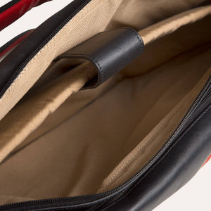 Blake backpack with UV protection and waterproof. Available in Charcoal Black only at Paul Adams.