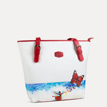 Load image into Gallery viewer, Dione leather tote bag with textured full-grain leather. Shop women&#39;s handbag at Paul Adams world.