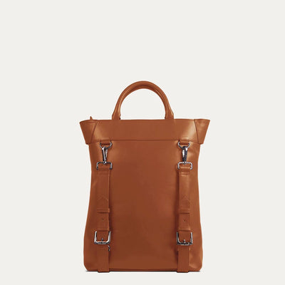 Ellison Backpack in Dark Almond Tan Color | Shop at Paul Adams