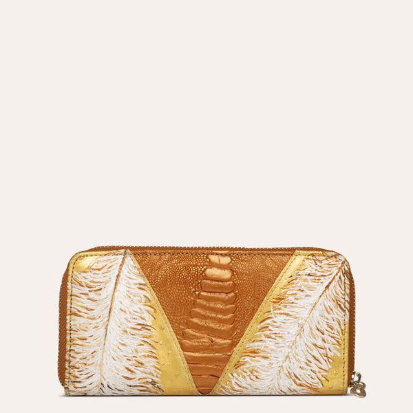 Exotic leathers handbag Brera Gold in Exotic leathers - 26509990