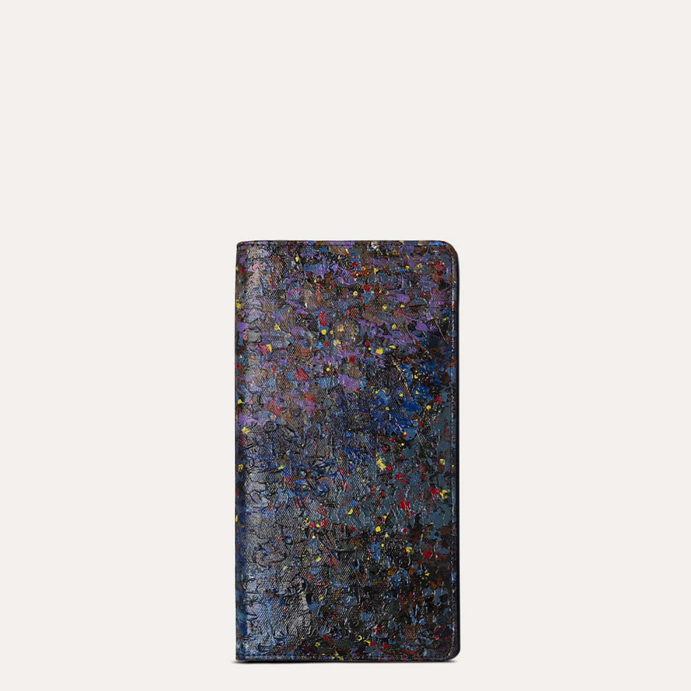 Kedin Soft Napa Leather Wallet in Royal Blue Color by Paul Adams 