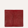 Kedin Luxury Travel Wallet in Scarlet Red Color for Men & Women by Paul Adams