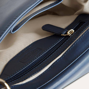 Peigi sling bag for women with premium cotton and silk Matty lining. Available to shop at Paul Adams world.