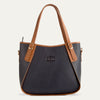 Rhea soft Napa leather handbag for women in Royal Blue. Shop at Paul Adams.