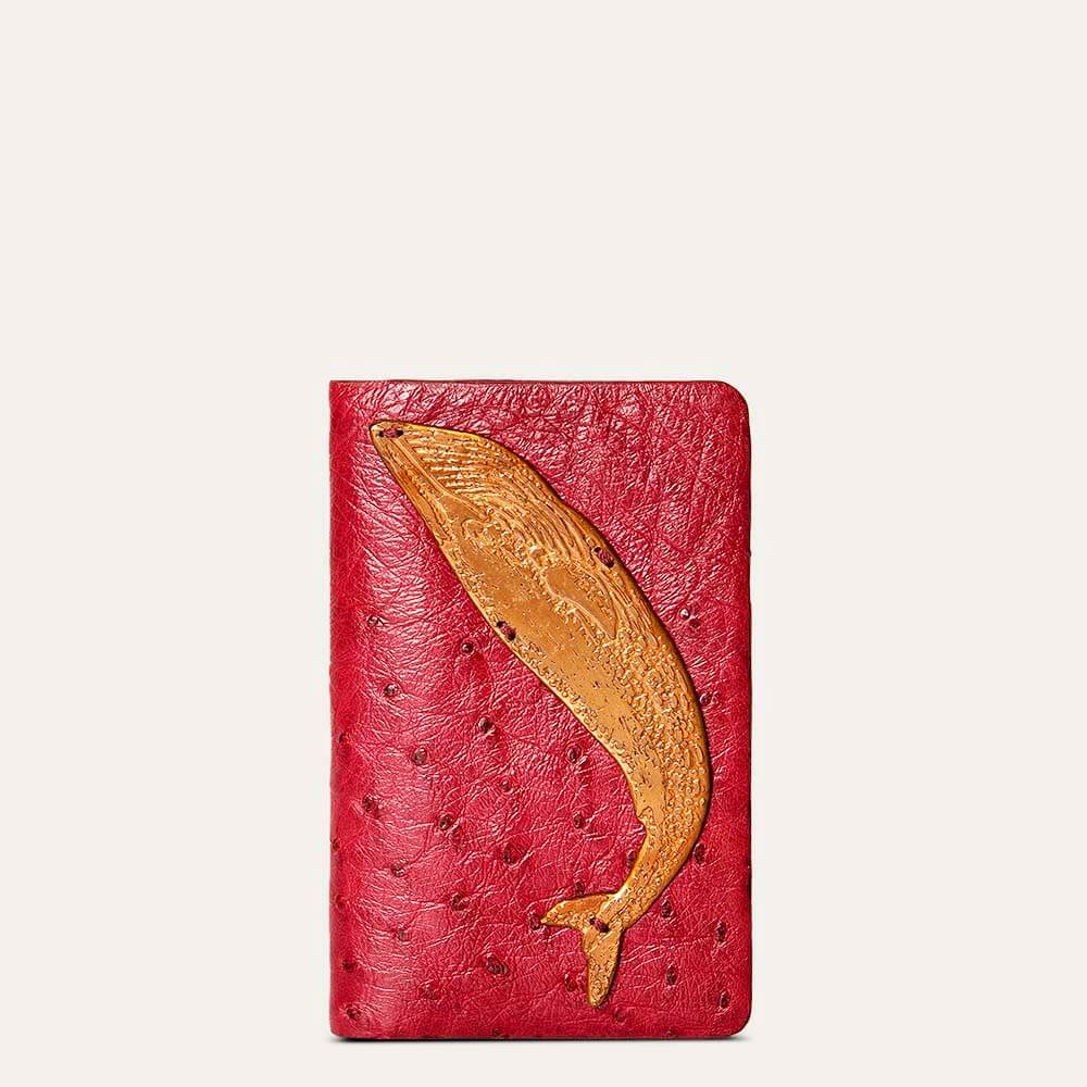 Whale of a Time Folding Card Case Large by  Paul Adams 